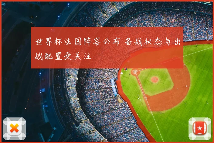 世界杯法国阵容公布 备战状态与出战配置受关注